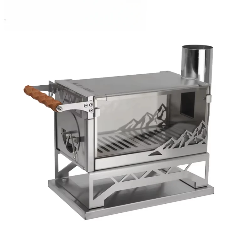Jing Stove High Quality Outdoor Tent Stove Folding Multipurpose Heating Wood Burning Stove
Jing Stove High Quality Outdoor Tent Stove Folding Multipurpose Heating Wood Burning Stove