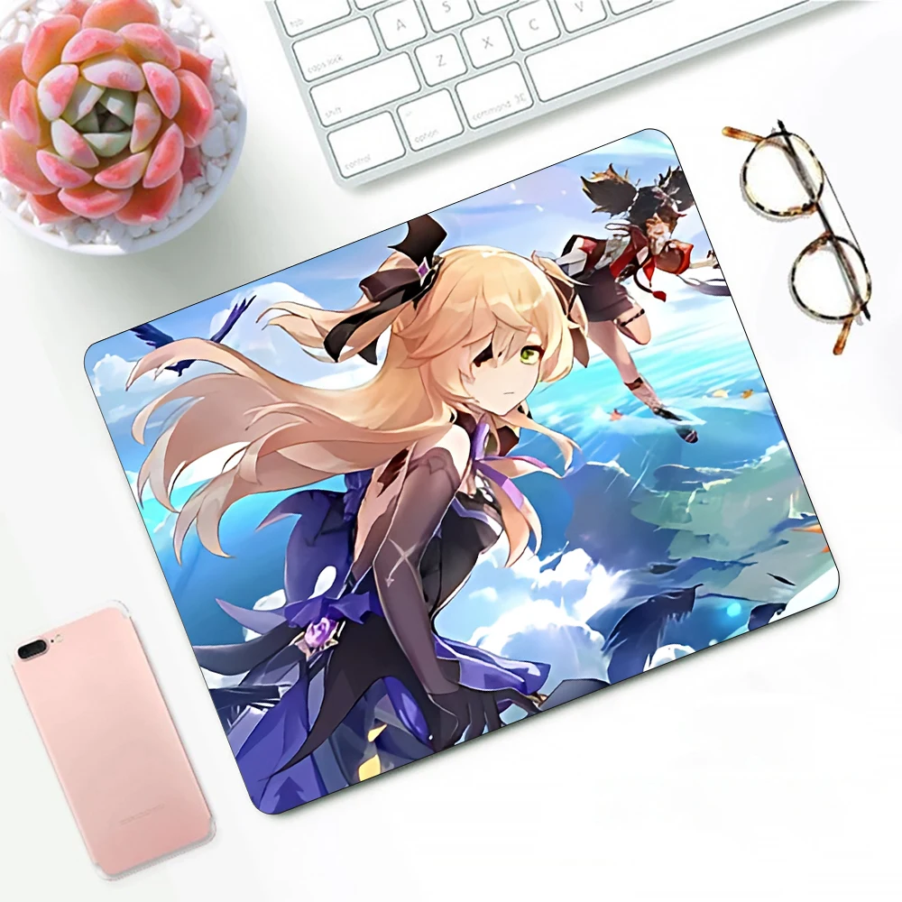 Genshin Impact Gaming Mouse Pad XS Small Mousepad For PC Gamer Desktop Decoration Office Mouse Mat Deskmat Rug
Genshin Impact Gaming Mouse Pad XS Small Mousepad For PC Gamer Desktop Decoration Office Mouse Mat Deskmat Rug