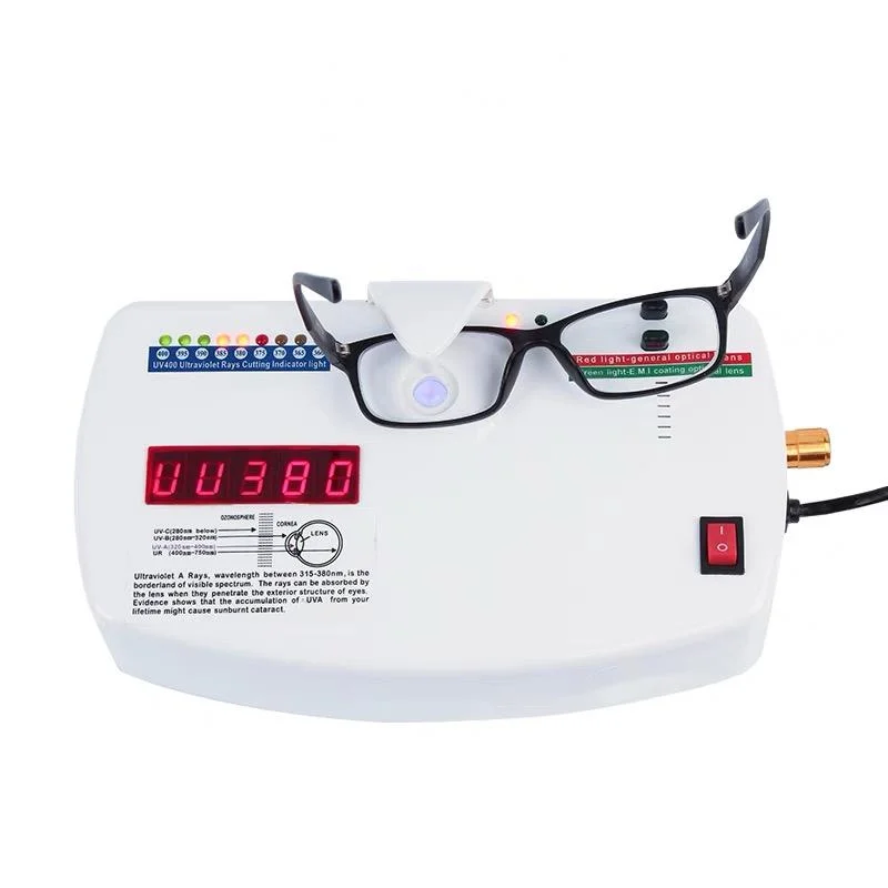 Optical Laboratory Instrument CP--13B UV400 Tester Digital UV HEV Light Tester Photochromic Lens Plastic Optical Shop Custom ODM
Optical Laboratory Instrument CP--13B UV400 Tester Digital UV HEV Light Tester Photochromic Lens Plastic Optical Shop Custom ODM