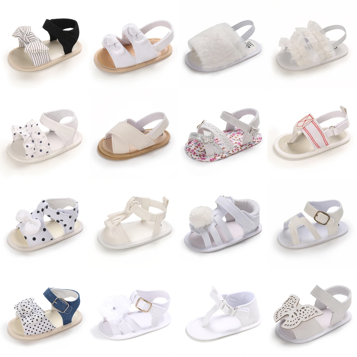Baby Shoes Baby Girls Summer Casual Sandals First Walkers Soft Sole Non-Slip Toddler Shoes White Baptism Bed Shoes Fashion
Baby Shoes Baby Girls Summer Casual Sandals First Walkers Soft Sole Non-Slip Toddler Shoes White Baptism Bed Shoes Fashion