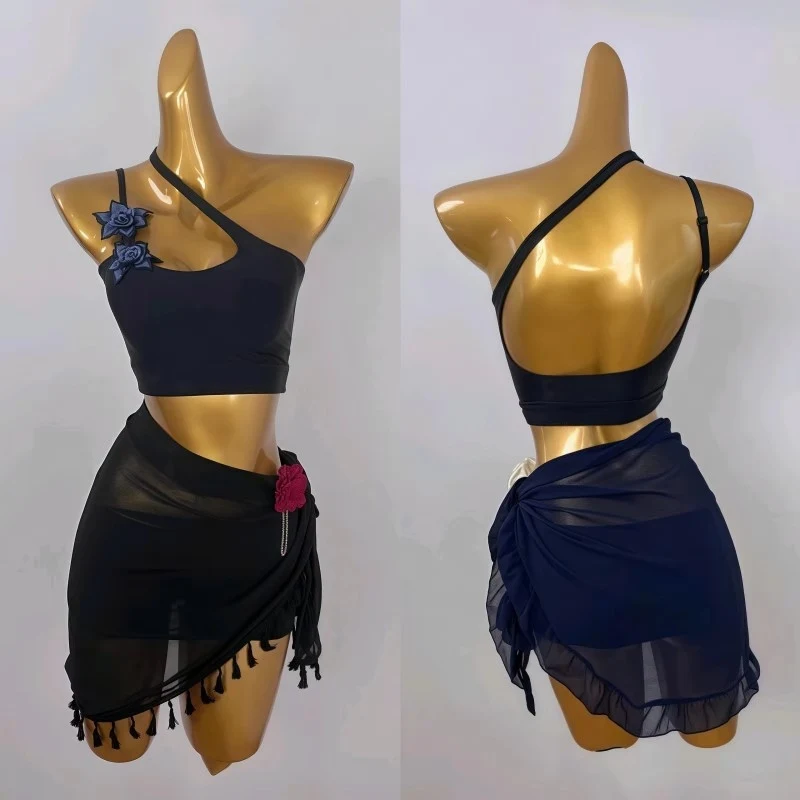 2025 Latin Dance Dress Women Sexy Sloping shoulder Top Hip Scarf Skirt Split Suit Practice Samba Chacha Latin Dance Wear DN21006
2025 Latin Dance Dress Women Sexy Sloping shoulder Top Hip Scarf Skirt Split Suit Practice Samba Chacha Latin Dance Wear DN21006