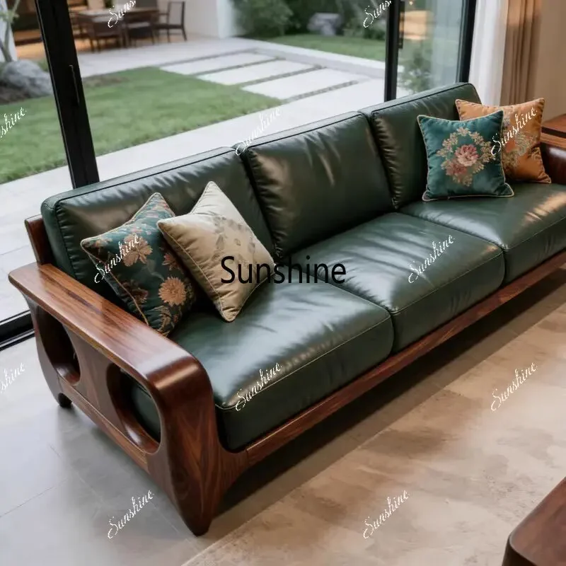 YNew Chinese living room inline solid wood sofa large and small apartment size is simple and casual high-end customization
YNew Chinese living room inline solid wood sofa large and small apartment size is simple and casual high-end customization