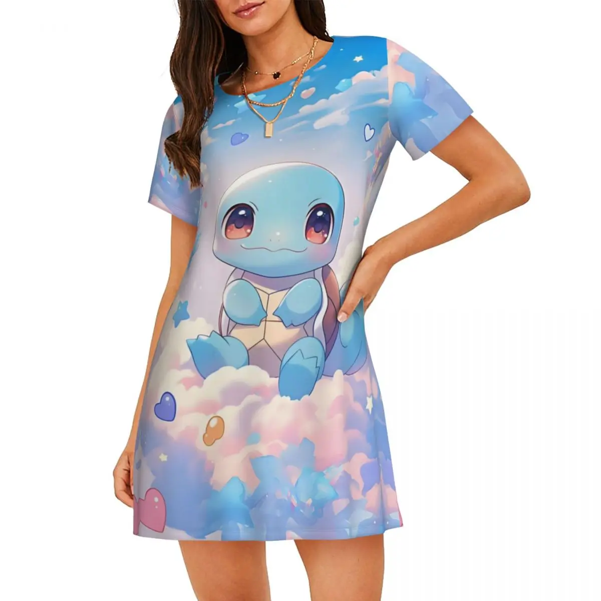 Custom Squirtles Womens Short Sleeve Sleepshirt Video Games Nightgown For Shopping Travels Nightgown Sleepwear Short Sleeves
Custom Squirtles Womens Short Sleeve Sleepshirt Video Games Nightgown For Shopping Travels Nightgown Sleepwear Short Sleeves