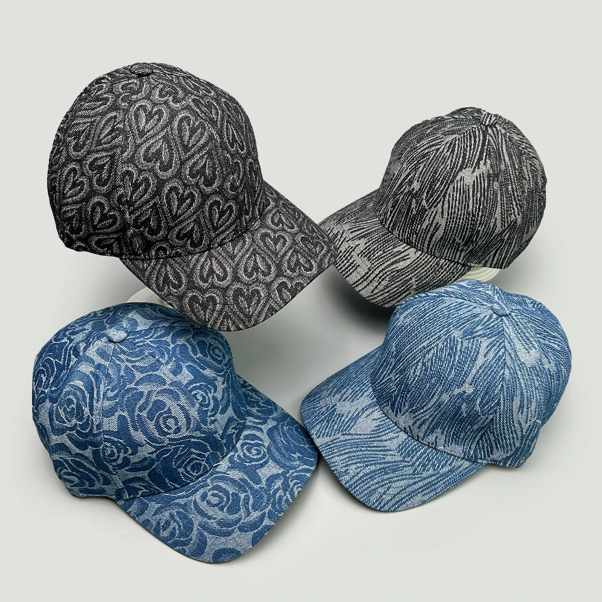 Jacquard Love Stripe Flower Baseball Hats New Men Women Sunshade Personal Versatile Hardtop Casual Fashion Outdoor Peaked Caps
Jacquard Love Stripe Flower Baseball Hats New Men Women Sunshade Personal Versatile Hardtop Casual Fashion Outdoor Peaked Caps