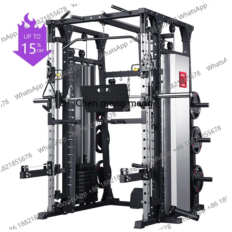 Многофункциональный коммерческий тренажер A49 Smith Machine Portal Frame: стойка для приседаний, оборудование для фитнеса, для спортзалов и домашнего использования, для силовых тренировок.
Многофункциональный коммерческий тренажер A49 Smith Machine Portal Frame: стойка для приседаний, оборудование для фитнеса, для спортзалов и домашнего использования, для силовых тренировок.