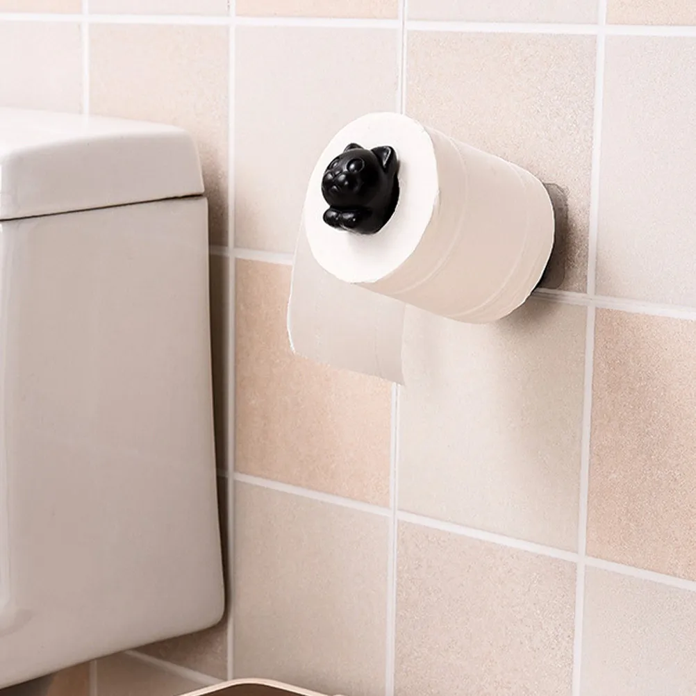 Wall-Mounted Roll Paper Rack Cartoon Cat Style Cute Toilet Paper Holder Decorative Tissue Dispenser for Bathroom Kitchen Living
Wall-Mounted Roll Paper Rack Cartoon Cat Style Cute Toilet Paper Holder Decorative Tissue Dispenser for Bathroom Kitchen Living