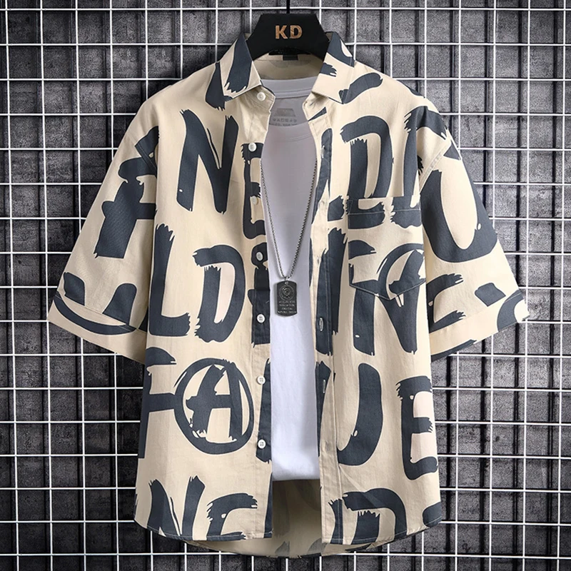 Мужская летняя футболка свободного кроя из хлопка с принтом, повседневная, трендовая, от известного бренда
Мужская летняя футболка свободного кроя из хлопка с принтом, повседневная, трендовая, от известного бренда