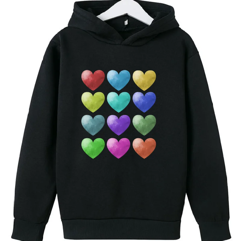 Girls and Boys Hoodie New Heart Love Print Hooded Long Sleeve Sweatshirt Clothes Anime Hoodies Sweaters Tops Tee Clothes
Girls and Boys Hoodie New Heart Love Print Hooded Long Sleeve Sweatshirt Clothes Anime Hoodies Sweaters Tops Tee Clothes