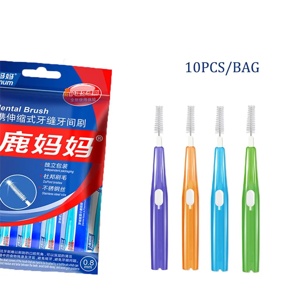 Dental Interdental Brush Clean Between Teeth Toothbrush Oral Tools Orthodontics Portable 0.6-1.0mm Cleaning Stains For Braces
Dental Interdental Brush Clean Between Teeth Toothbrush Oral Tools Orthodontics Portable 0.6-1.0mm Cleaning Stains For Braces