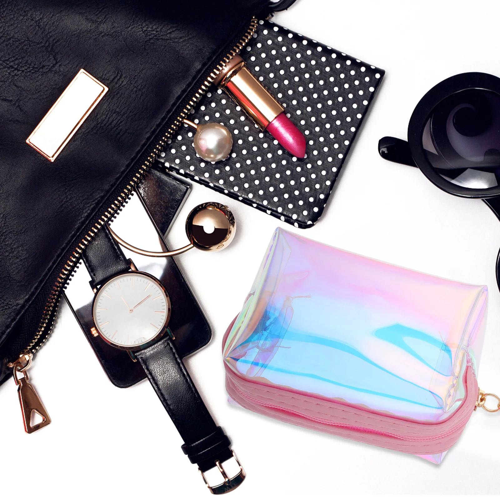 Mini Coin Bag Keychain Transparent Holographic Pvc Zinc Alloy Small Wallet Keyring For Cards Keys Storage Travel Accessory
Mini Coin Bag Keychain Transparent Holographic Pvc Zinc Alloy Small Wallet Keyring For Cards Keys Storage Travel Accessory