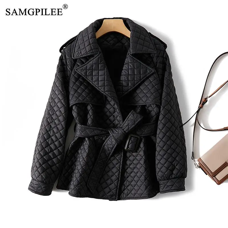 Diamond Shaped Slim Black Padded Coat Winter 2022 European Fashion Mid Length Waist Turn Down Collar Padded Jacket Woman 4XL
Diamond Shaped Slim Black Padded Coat Winter 2022 European Fashion Mid Length Waist Turn Down Collar Padded Jacket Woman 4XL