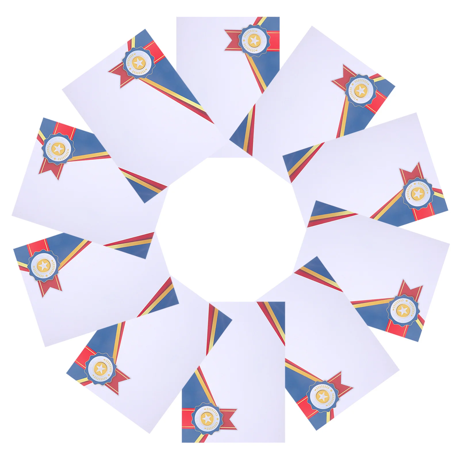 50 Sheets Blank Certificate Paper Compact Size Excellent Workmanship Fabulous School Award Supplies
50 Sheets Blank Certificate Paper Compact Size Excellent Workmanship Fabulous School Award Supplies