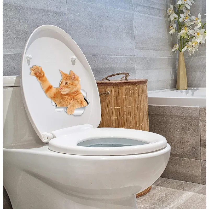 Playing Orange Cat Wall DecalsGinger Cat Toilet Sticker 3D Cat Car Window and Bumper Sticker Retail Packaged Ginger 15CM PVC KK 
Playing Orange Cat Wall DecalsGinger Cat Toilet Sticker 3D Cat Car Window and Bumper Sticker Retail Packaged Ginger 15CM PVC KK