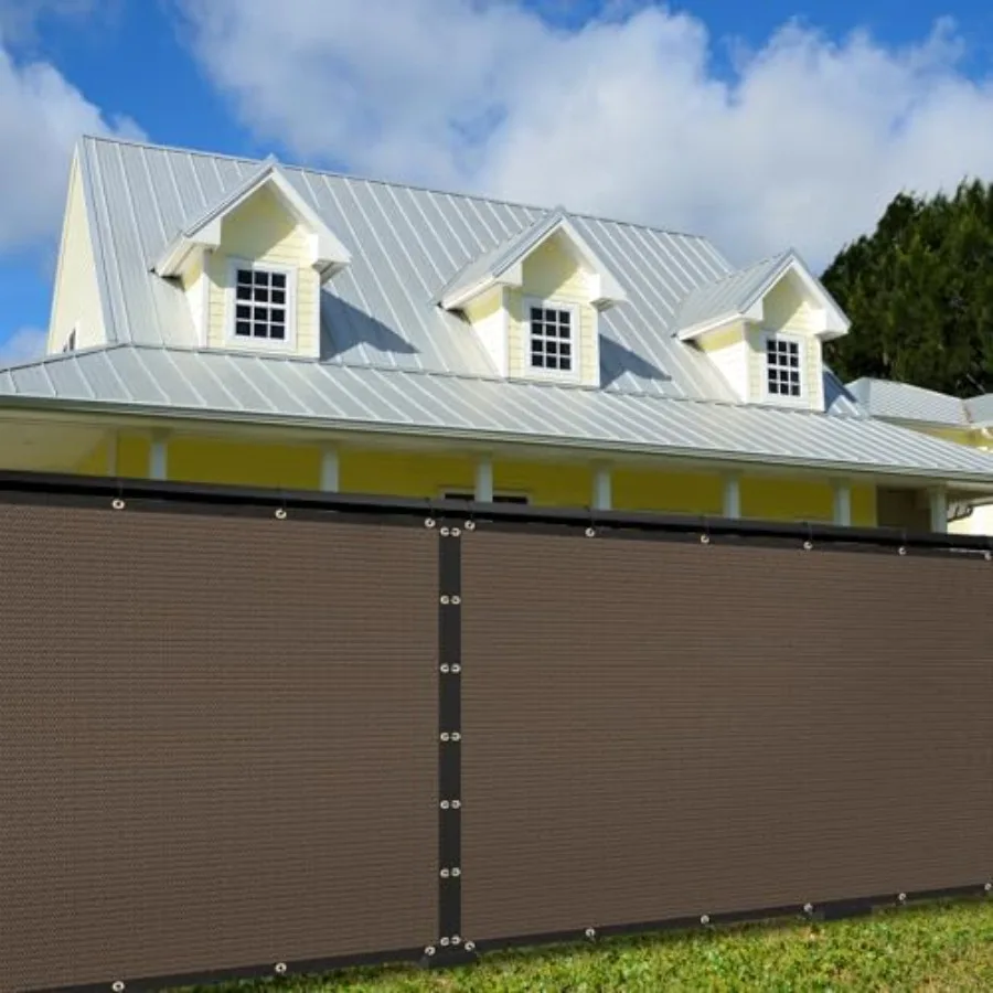 6' x 50' Privacy Screen Fence Cover Heavy Duty Fencing Mesh with Zip Tie for Deck Patio Backyard Outdoor Pool Porch Railing - W
6' x 50' Privacy Screen Fence Cover Heavy Duty Fencing Mesh with Zip Tie for Deck Patio Backyard Outdoor Pool Porch Railing - W