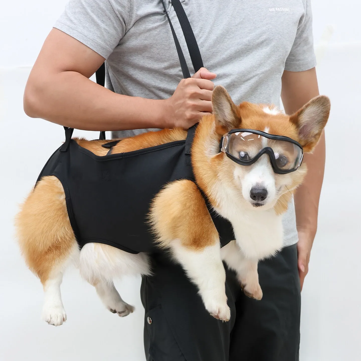 Portable Dog Backpack Multi-Functional Single Shoulder Bag for Small to Medium Dogs Pet Travel Chest Harness Special for Corgi
Portable Dog Backpack Multi-Functional Single Shoulder Bag for Small to Medium Dogs Pet Travel Chest Harness Special for Corgi