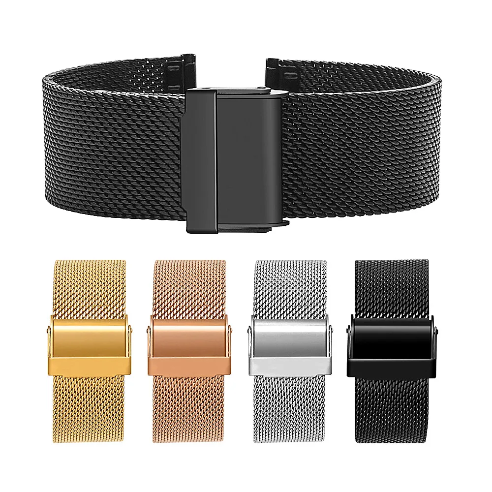 Mesh Stainless Steel Watch Strap 12mm 14mm 16mm 18mm 20mm 22mm Men Women Milanese Watch Band Universal Loop Wristband Bracelet
Mesh Stainless Steel Watch Strap 12mm 14mm 16mm 18mm 20mm 22mm Men Women Milanese Watch Band Universal Loop Wristband Bracelet