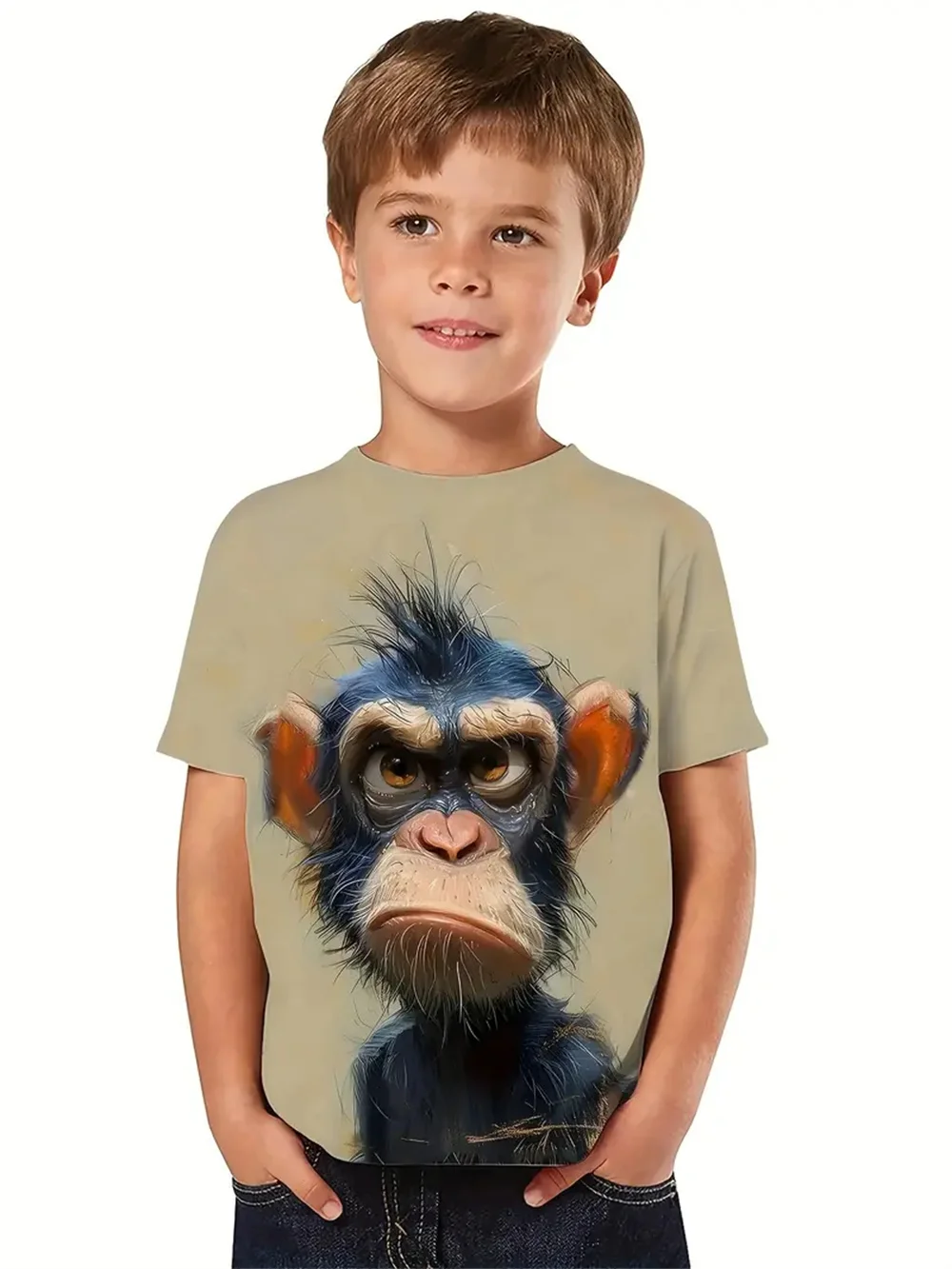 Animal 3d Print Cool Boys Clothing Summer New Animal Funny Baby T-Shirt Casual Daily Boy Clothes Top Tee Casual Short Sleeve
Animal 3d Print Cool Boys Clothing Summer New Animal Funny Baby T-Shirt Casual Daily Boy Clothes Top Tee Casual Short Sleeve