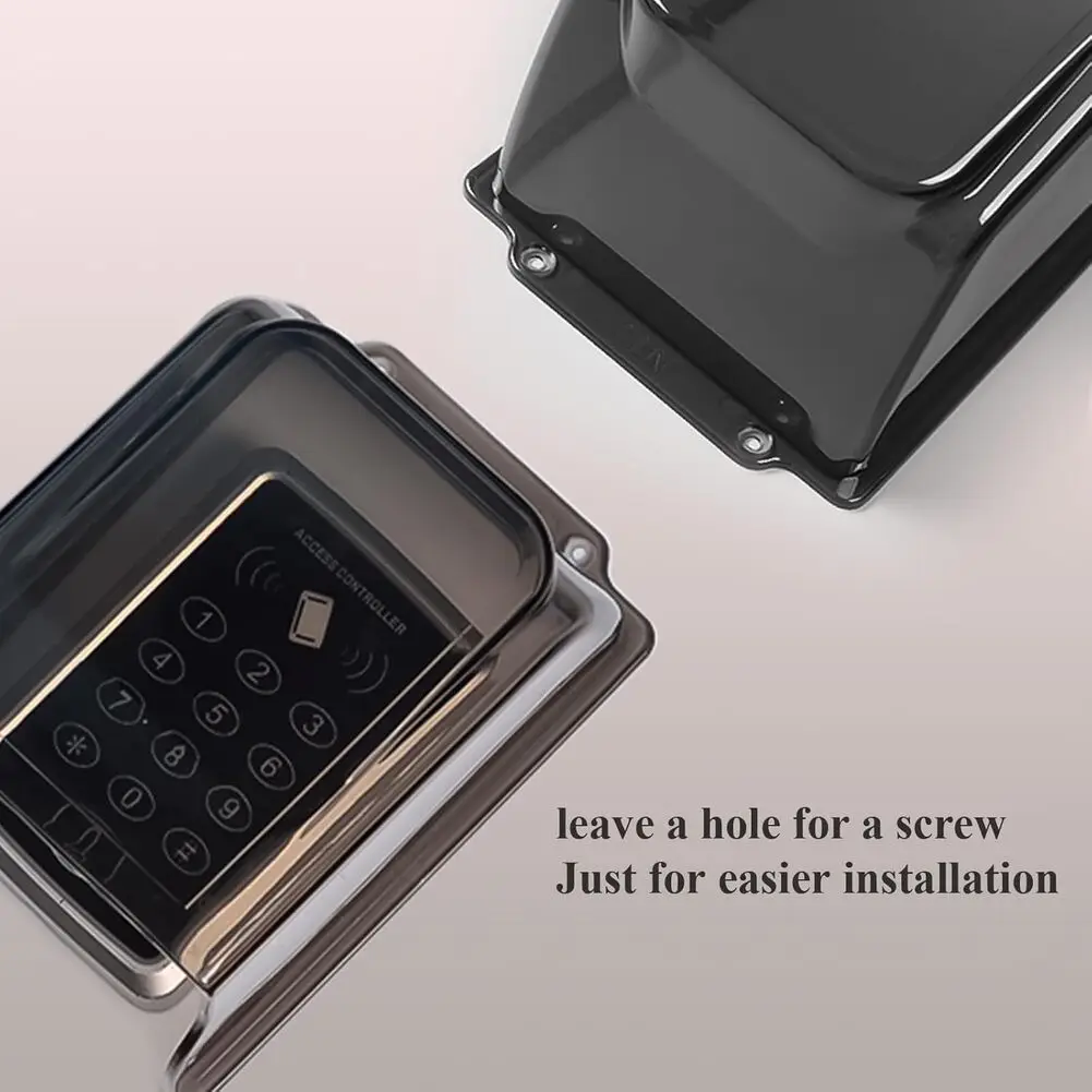 PC Material Rain Cover for Doorbell Keypad Outdoor Security Device Fingerprint Scanner ACS System Weatherproof Grey
PC Material Rain Cover for Doorbell Keypad Outdoor Security Device Fingerprint Scanner ACS System Weatherproof Grey