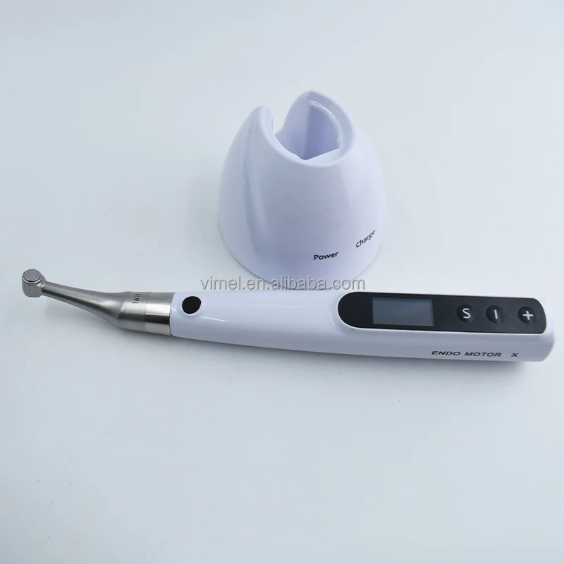 2 in 1 Dental Endo Motor with Apex Locator Wireless Endodontic Treatment Colorful OLED Screen with 16:1 Contra Angle
2 in 1 Dental Endo Motor with Apex Locator Wireless Endodontic Treatment Colorful OLED Screen with 16:1 Contra Angle