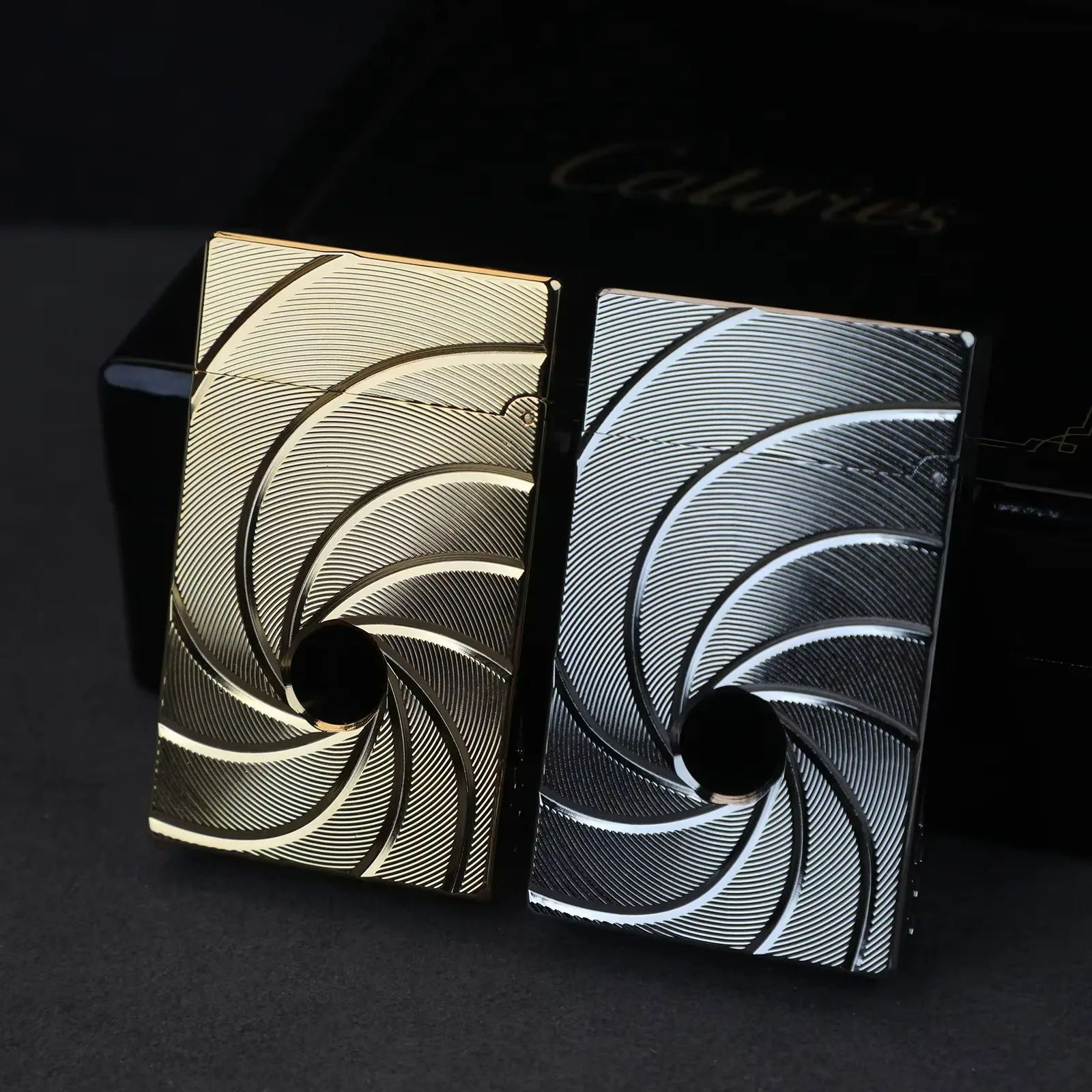 Calories Grinding Wheel Tornado Shaped Metal Open Fire Lighter with Loudspeaker - Creative Luxury Men's Gift
Calories Grinding Wheel Tornado Shaped Metal Open Fire Lighter with Loudspeaker - Creative Luxury Men's Gift