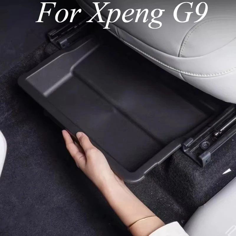 Car Storage Box Under Main Driver Seat Interior Modified Parts Accessories For Xpeng XiaoPeng G9 2022 2023 2024
Car Storage Box Under Main Driver Seat Interior Modified Parts Accessories For Xpeng XiaoPeng G9 2022 2023 2024