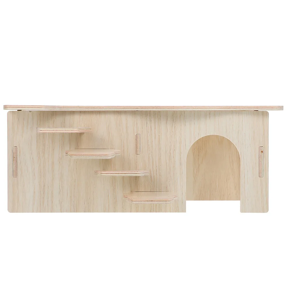 Wooden Multi Room Hamster House Decorative Hamster House Chew Resistant Hideout Small Animals Pet Accessories
Wooden Multi Room Hamster House Decorative Hamster House Chew Resistant Hideout Small Animals Pet Accessories