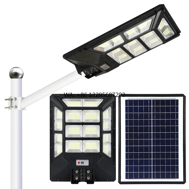 LIGHTSINCERE All in One Solar Street Light 300Watts Integrated Outdoor Waterproof Led Motion Sensor Street Lamp with Remote
LIGHTSINCERE All in One Solar Street Light 300Watts Integrated Outdoor Waterproof Led Motion Sensor Street Lamp with Remote