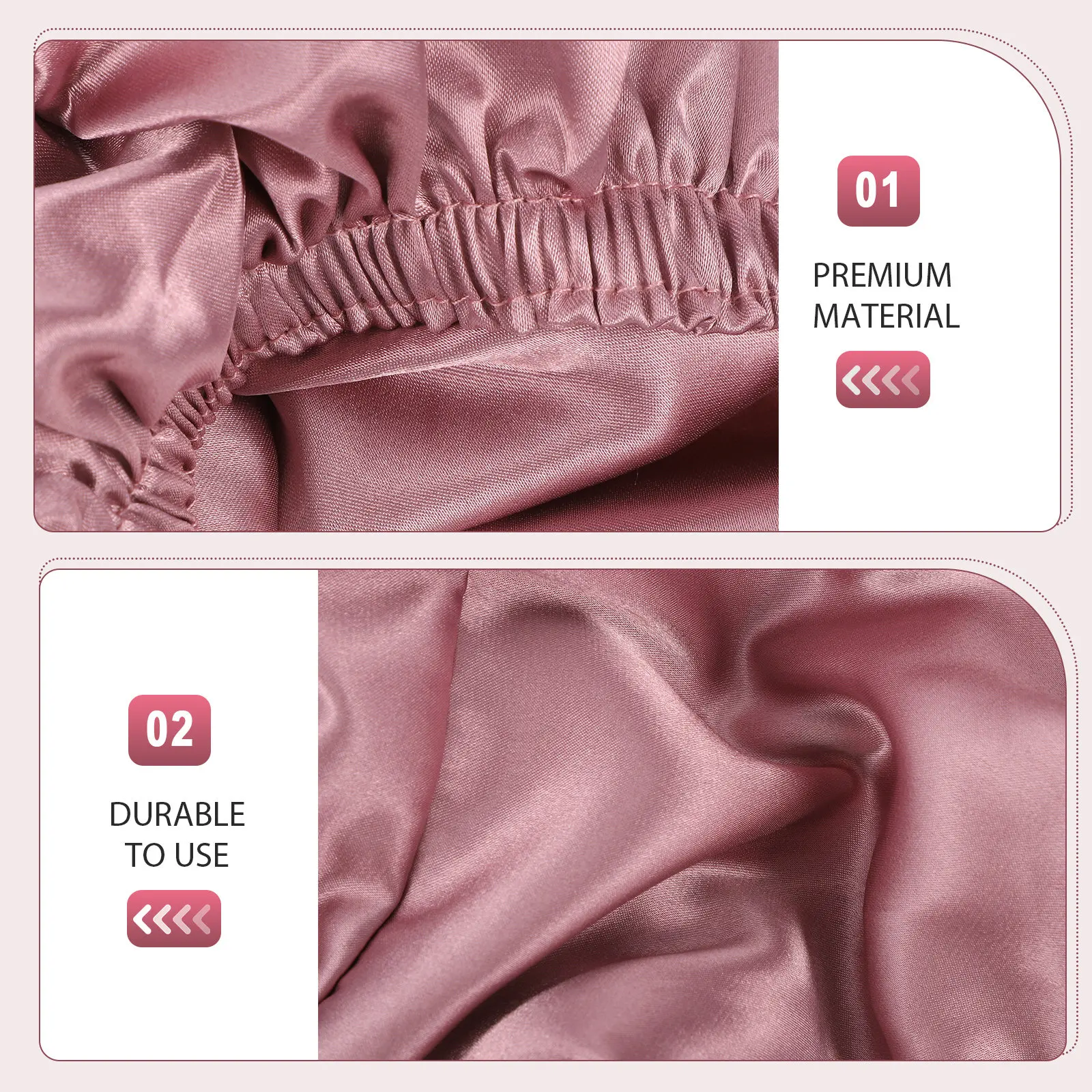 Double-Layer Sleeping Bonnet for Women Elastic Hair Care Hat Soft Silk-Like Material Retains Moisture Prevents Breakage Keeps
Double-Layer Sleeping Bonnet for Women Elastic Hair Care Hat Soft Silk-Like Material Retains Moisture Prevents Breakage Keeps