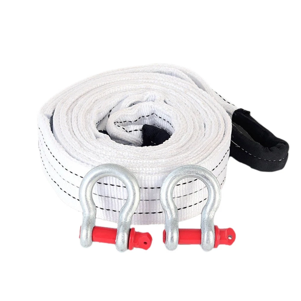 Towing Rope Strape Cable with U Hooks 5M 12Tons Shackle High Strength Nylon with Reflective Light for Car Truck
Towing Rope Strape Cable with U Hooks 5M 12Tons Shackle High Strength Nylon with Reflective Light for Car Truck