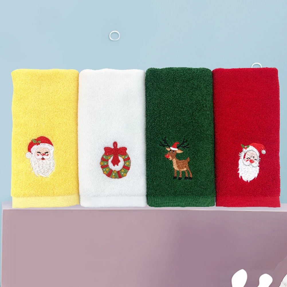 2Pcs Christmas Towels Pure Cotton Soft Cartoon Pattern Xmas Gifts Christmas Cotton Towel Decor Face Cloth Winter
2Pcs Christmas Towels Pure Cotton Soft Cartoon Pattern Xmas Gifts Christmas Cotton Towel Decor Face Cloth Winter