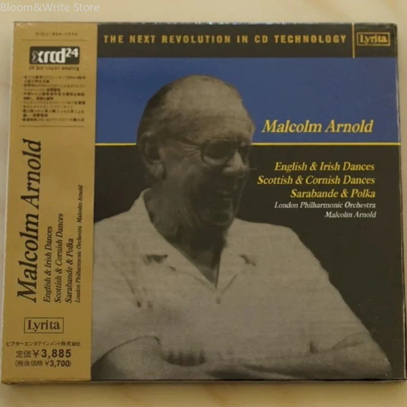 Classic London Philharmonic Orchestra Malcolm Arnold Music CD Sarabande Polka Album Music Record Walkman Soundtracks Box Gift
Classic London Philharmonic Orchestra Malcolm Arnold Music CD Sarabande Polka Album Music Record Walkman Soundtracks Box Gift