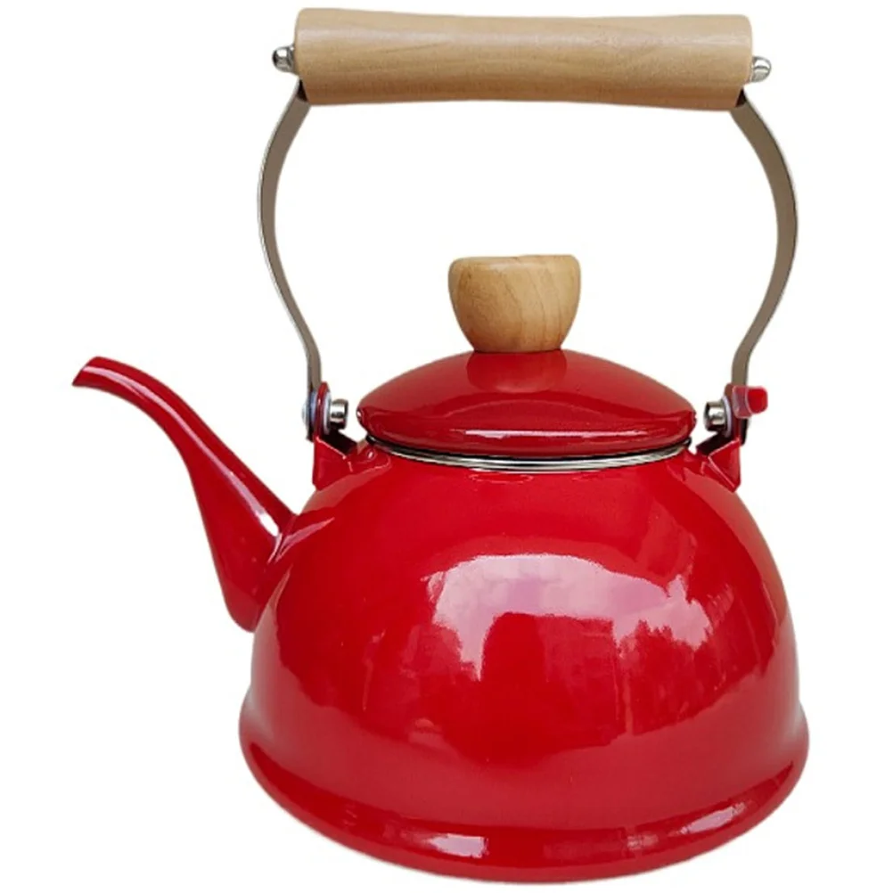 1.4L Vintage Enamel Water Pot Stovetop Tea Kettle for Home Or Tea House Easy to Use Handle Enamel Kettle
1.4L Vintage Enamel Water Pot Stovetop Tea Kettle for Home Or Tea House Easy to Use Handle Enamel Kettle