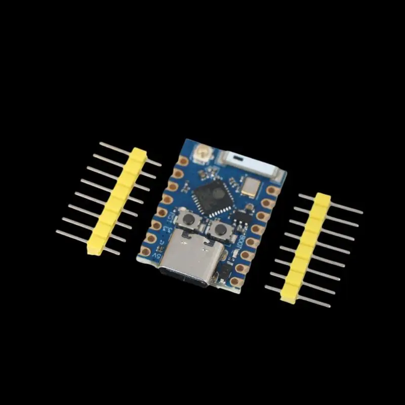 WiFi-Bluetooth ESP32C3 Pro Mini, плата разработки микросхем ESP32C3FN4 для электроники.
WiFi-Bluetooth ESP32C3 Pro Mini, плата разработки микросхем ESP32C3FN4 для электроники.