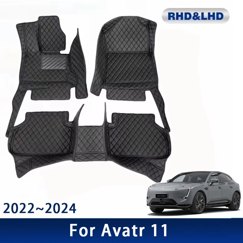 Автомобильные коврики для Avatr 11 E11 2022 2023 2024 4-местные 5-местные водонепроницаемые кожаные автомобильные подушечки для ног на заказ, аксессуары для интерьера
Автомобильные коврики для Avatr 11 E11 2022 2023 2024 4-местные 5-местные водонепроницаемые кожаные автомобильные подушечки для ног на заказ, аксессуары для интерьера