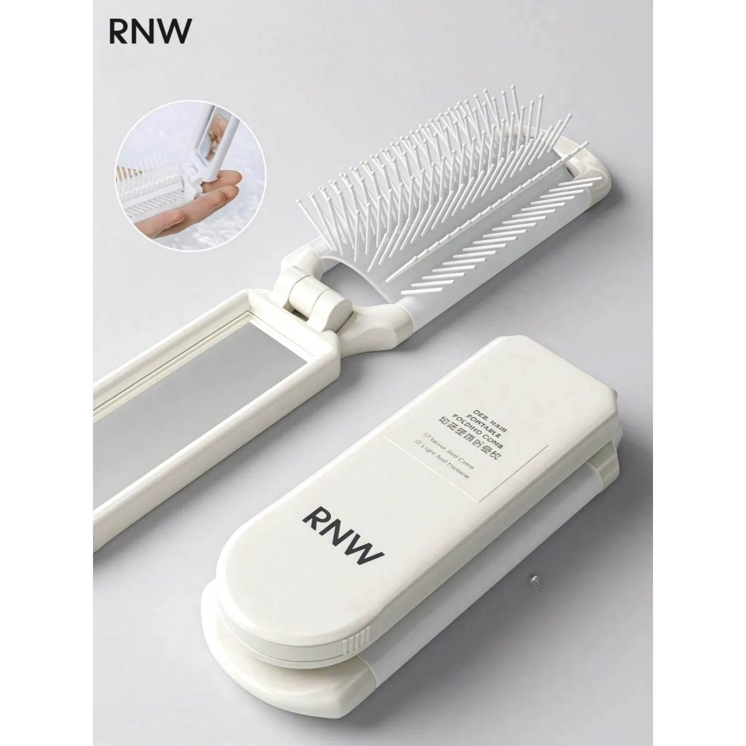 1pc/Set 2-In-1 Foldable Mirror & Comb, Cartoon Cat Pattern, Portable Air Cushion Brush For Wet/Dry Use, Mini Travel Makeup Grooming Tool
1pc/Set 2-In-1 Foldable Mirror & Comb, Cartoon Cat Pattern, Portable Air Cushion Brush For Wet/Dry Use, Mini Travel Makeup Grooming Tool