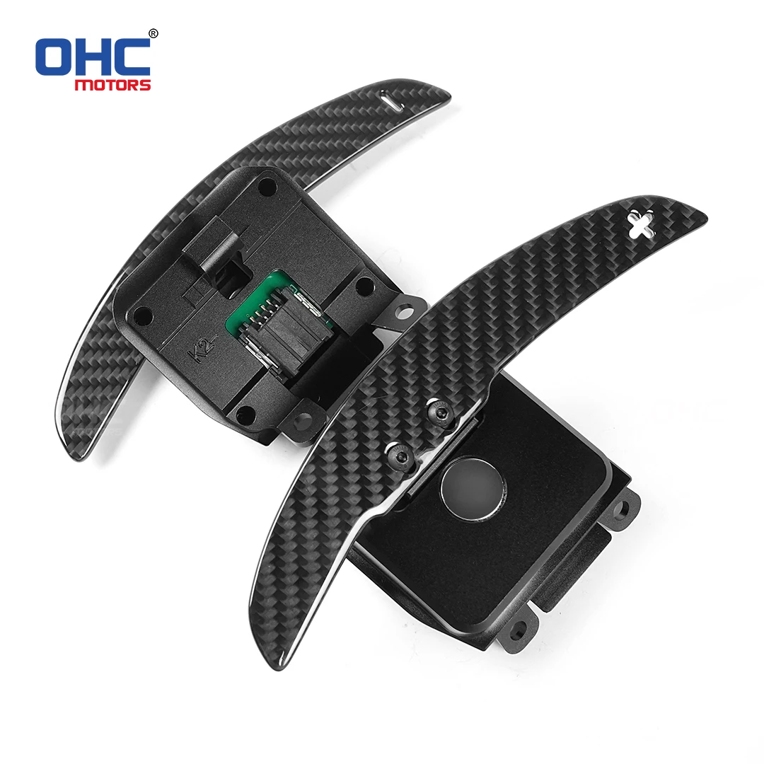 OHC Glossy Paddle Shifter Magnetic Steering Wheel Paddle Shifters Motors Real Carbon Fiber Compatible for Chevrolet Corvette C8
OHC Glossy Paddle Shifter Magnetic Steering Wheel Paddle Shifters Motors Real Carbon Fiber Compatible for Chevrolet Corvette C8