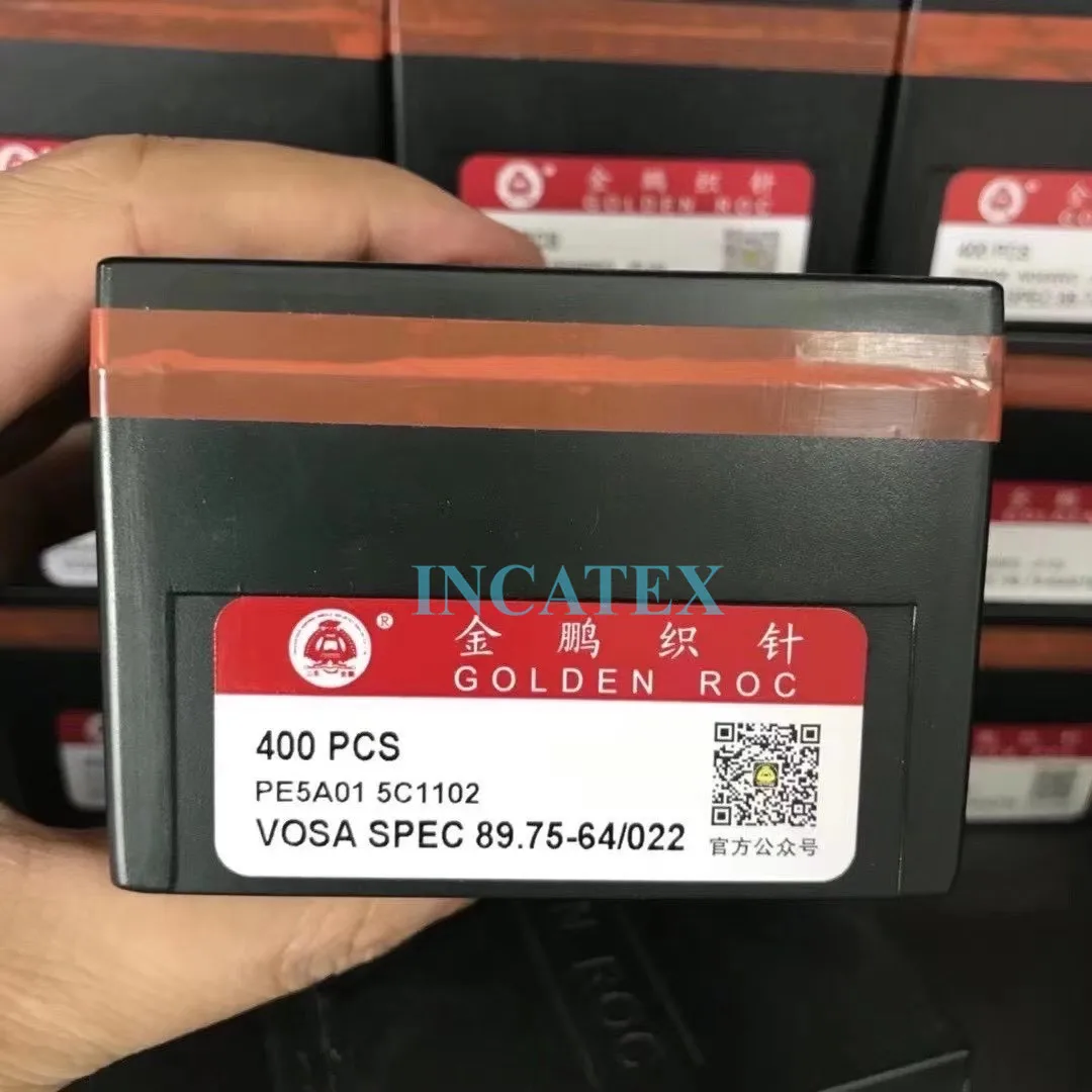 400 Pcs Genuine Golden Roc Knitting Needle Vosa Spec 89.75-64/022 For SHIMA SEIKI Chinese Knitting Machine 12G Big Hook Needle
400 Pcs Genuine Golden Roc Knitting Needle Vosa Spec 89.75-64/022 For SHIMA SEIKI Chinese Knitting Machine 12G Big Hook Needle