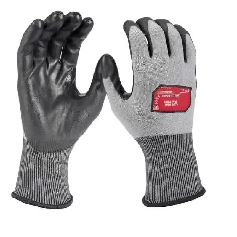Cut Level 3 High Dexterity Polyurethane Dipped Gloves - L, A3 Cut Level, 18 ga, Gray, L ( 9 )
Cut Level 3 High Dexterity Polyurethane Dipped Gloves - L, A3 Cut Level, 18 ga, Gray, L ( 9 )