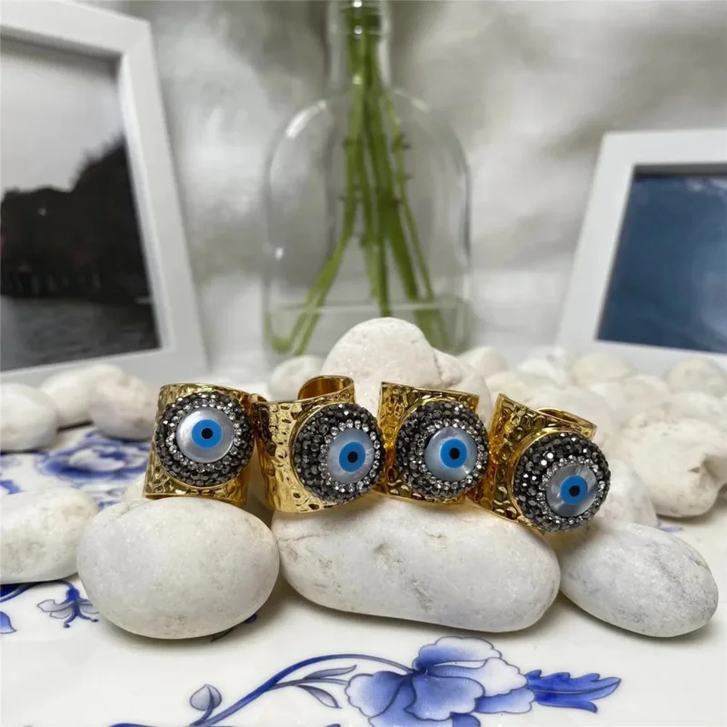 Vacuum Plating Color Preservation Shell Eye Ring Ladies Personality Trend Fashion Adjustable Gold Ring Jewelry free shipping
Vacuum Plating Color Preservation Shell Eye Ring Ladies Personality Trend Fashion Adjustable Gold Ring Jewelry free shipping