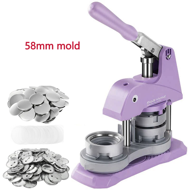 Пресс для изготовления значков 58 мм, ручной, для самостоятельного изготовления значков, комплектующие, пресс для значков, пресс для вырубки значков, пресс для значков из жести
Пресс для изготовления значков 58 мм, ручной, для самостоятельного изготовления значков, комплектующие, пресс для значков, пресс для вырубки значков, пресс для значков из жести