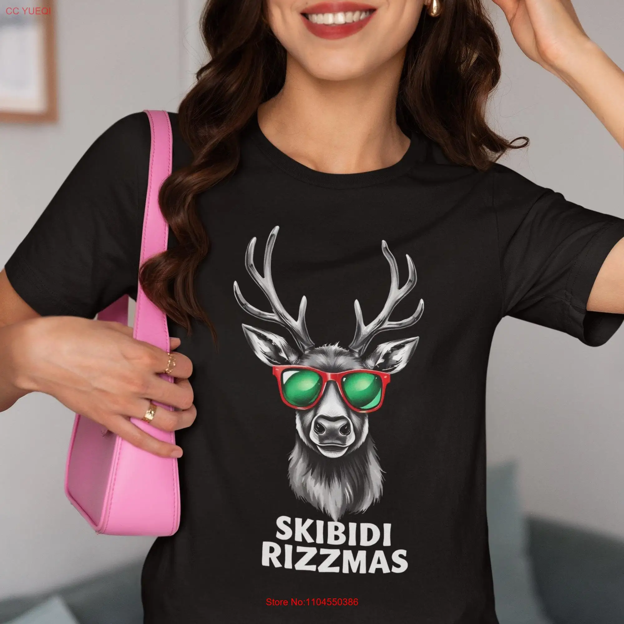 Skibidi Rizzmas T Shirt Funny Reindeer Christmas Cool Holiday Rizz Rudolph long or short sleeves
Skibidi Rizzmas T Shirt Funny Reindeer Christmas Cool Holiday Rizz Rudolph long or short sleeves