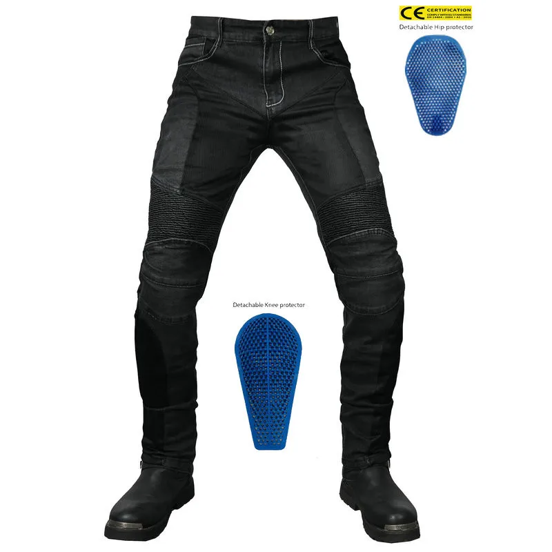Summer PK720 Men's Motorcycle Pants Outdoor Riding Mesh Jeans Elastic Fit Touring Anti-fall Motocross Jeans For All Seasons
Summer PK720 Men's Motorcycle Pants Outdoor Riding Mesh Jeans Elastic Fit Touring Anti-fall Motocross Jeans For All Seasons