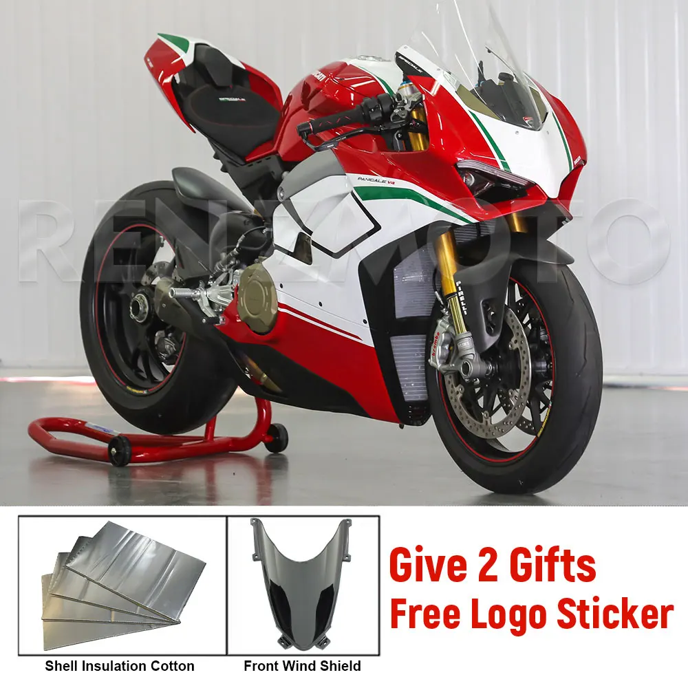 For Ducati Panigale V4 V4s S 2018 2019 18-19 New ABS Motorcycle Bike Fairings Set Body Kit Bodywork Set Shell Injection 105
For Ducati Panigale V4 V4s S 2018 2019 18-19 New ABS Motorcycle Bike Fairings Set Body Kit Bodywork Set Shell Injection 105