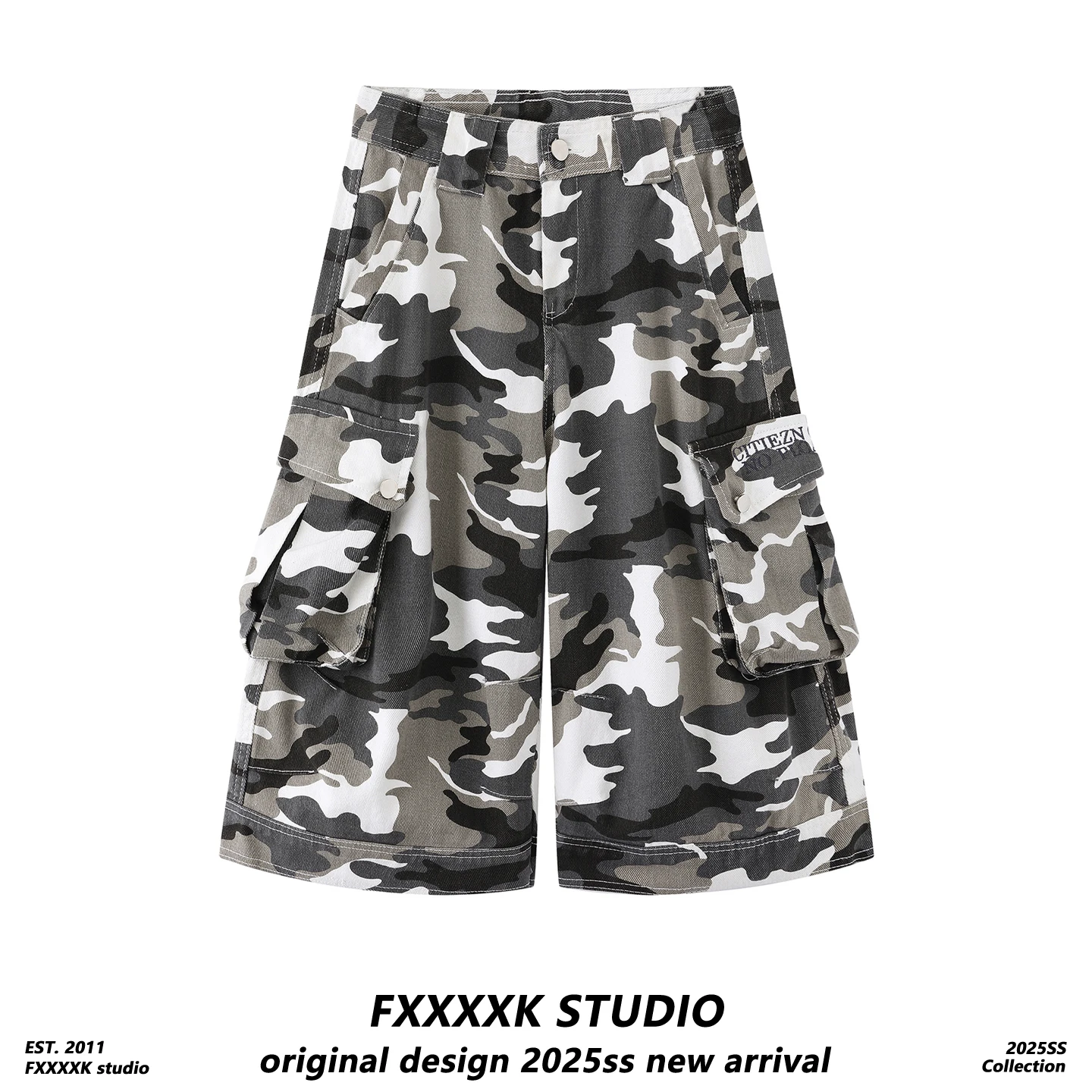 FXK Original American Street Camouflage Cargo Work Pants Loose Casual Seven-Foot orts Men Summer Trend Brand Straight Leg
FXK Original American Street Camouflage Cargo Work Pants Loose Casual Seven-Foot orts Men Summer Trend Brand Straight Leg