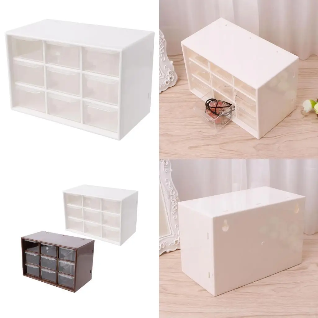 9 Drawer Plastic Storage Cabinet Desktop Makeup Bin Box Jewellery
9 Drawer Plastic Storage Cabinet Desktop Makeup Bin Box Jewellery