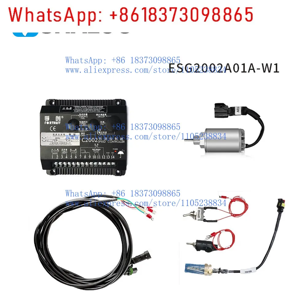 ESG2002A02A01A diesel engine modified electric start speed controller speed regulation, four protection
ESG2002A02A01A diesel engine modified electric start speed controller speed regulation, four protection