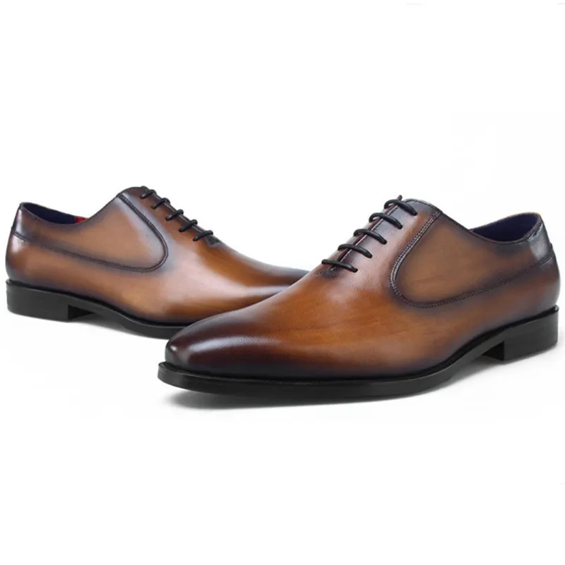 Hot Sale Brown / Brown Tan / Black /Blue Oxfords Social Shoes Mens Dress Shoes Genuine Leather Business Shoes Male Wedding Shoes
Hot Sale Brown / Brown Tan / Black /Blue Oxfords Social Shoes Mens Dress Shoes Genuine Leather Business Shoes Male Wedding Shoes