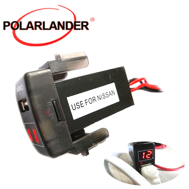 Car Charger Accessories USB Interface Socket LED Light Adapter ABS 5V 2.1A for Nissan/Qashqai/Tiida/X-trail/Sunny/NV200/Teana
Car Charger Accessories USB Interface Socket LED Light Adapter ABS 5V 2.1A for Nissan/Qashqai/Tiida/X-trail/Sunny/NV200/Teana