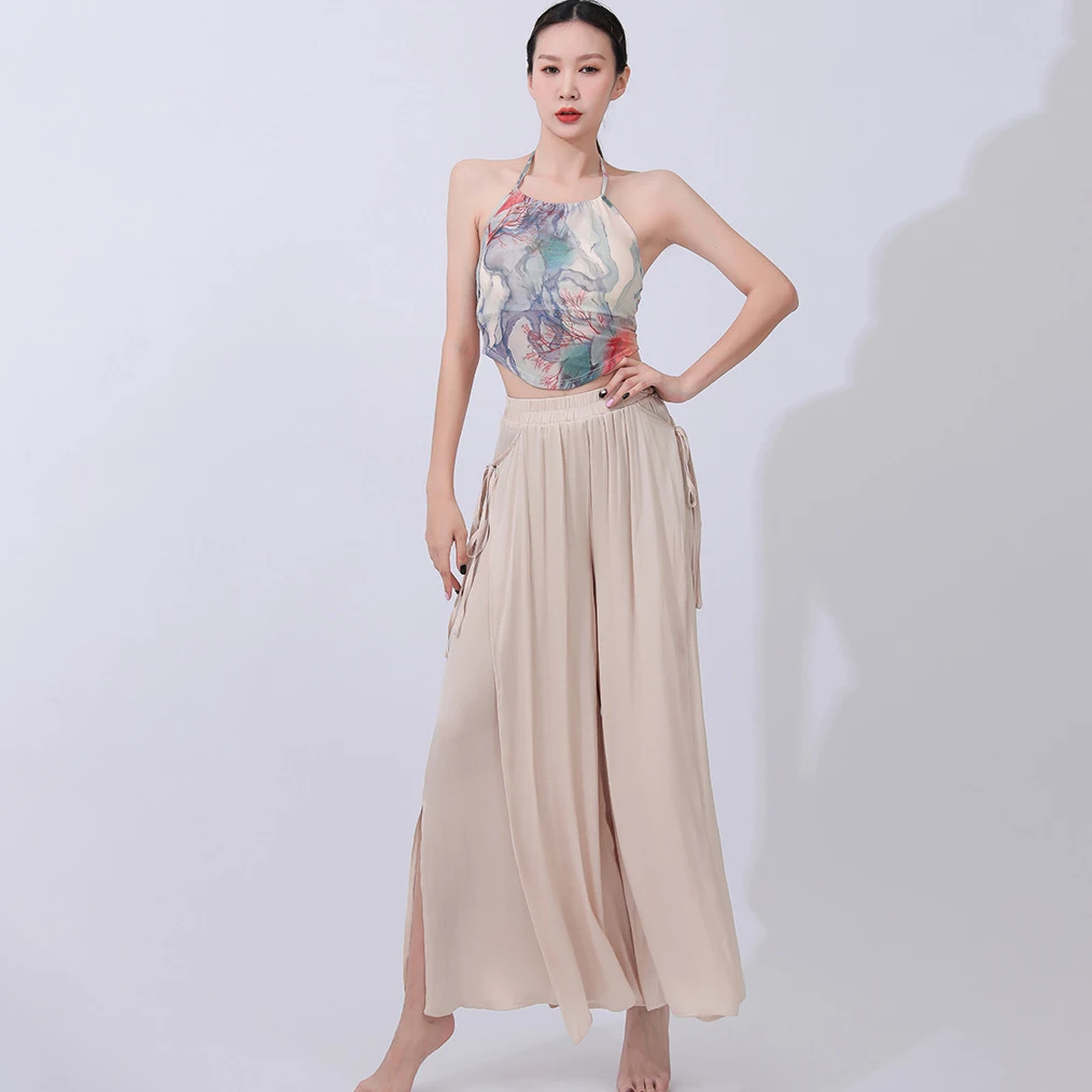 Belly Dance Top Long Culottes Set Practice Clothes Performance Oriental Costume Sexy Women Suit Disfraces Carnaval Dancewear
Belly Dance Top Long Culottes Set Practice Clothes Performance Oriental Costume Sexy Women Suit Disfraces Carnaval Dancewear