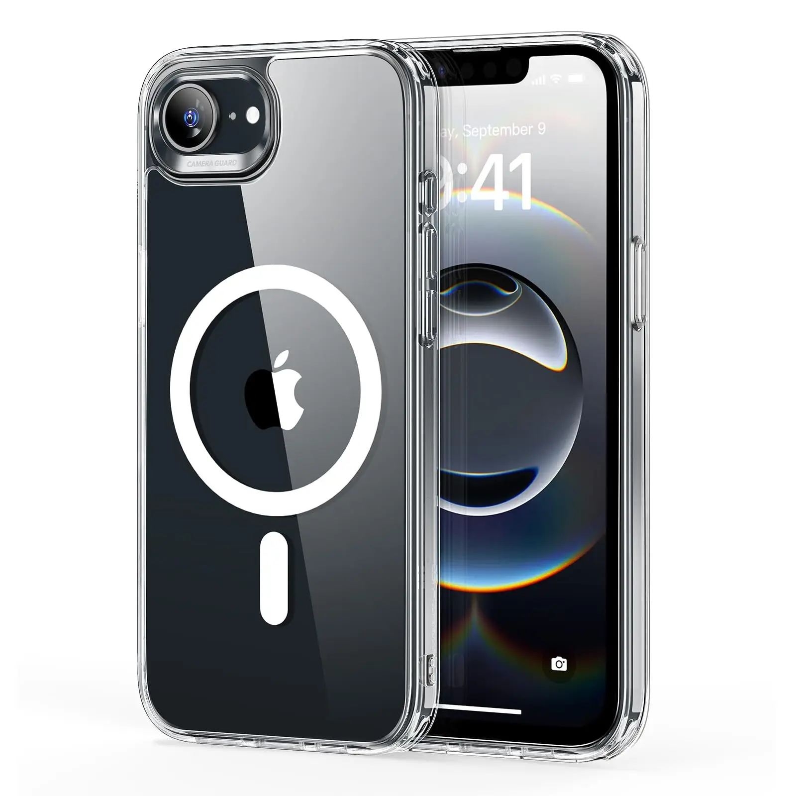 Magnetic Case For iPhone 16e 2025 Crystal Clear Protective with Magsafe Transparent Cover
Magnetic Case For iPhone 16e 2025 Crystal Clear Protective with Magsafe Transparent Cover
